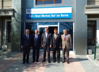 PURSAKLAR KAYMAKAMI, İLÇE MEB MÜDÜRÜ KURSUMUZU ZİYARET ETTİ