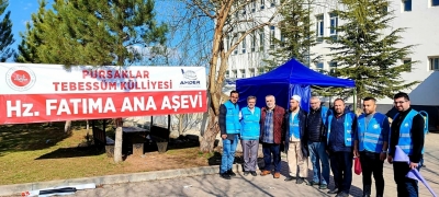 Pursaklar Müftümüz Nihat Sevil Hocamız Kahramanmaraş Afşin'deki Hz Fatıma Ana Aşevini ziyaret etti